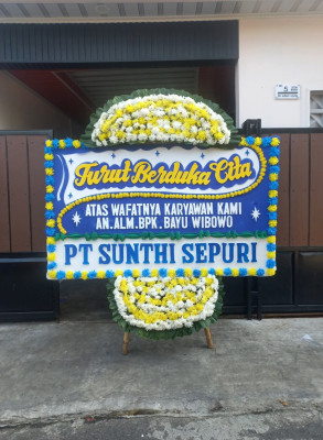 Papan Bunga Duka di Sadabuan